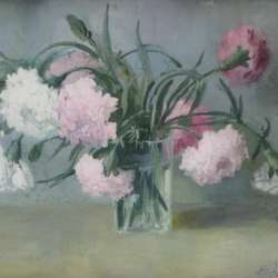 Elizabeth Jenkins Still Life with Carnations