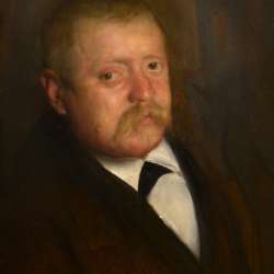 Swedish late 19th c Portrait of a Gentleman