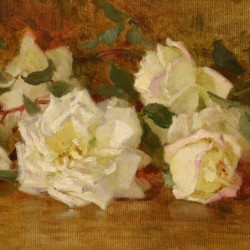 Edith White White Roses, 1901
