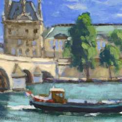 Keith Oehmig On the Seine