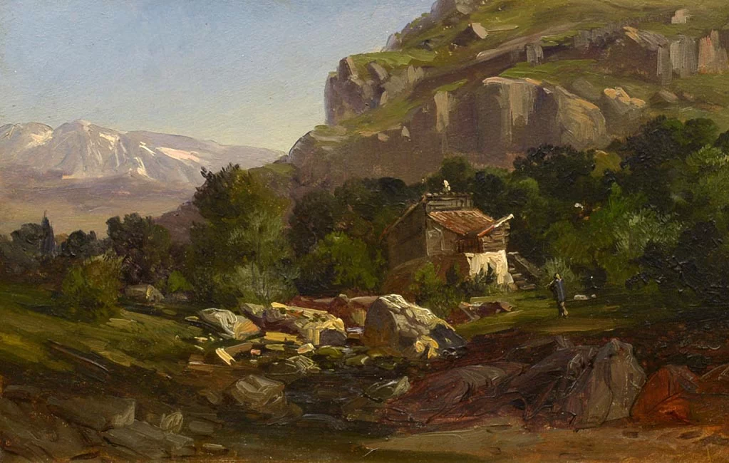 Carlos de Haes In the Spanish Countryside