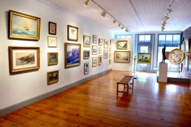 Wiscasset Bay Gallery interior