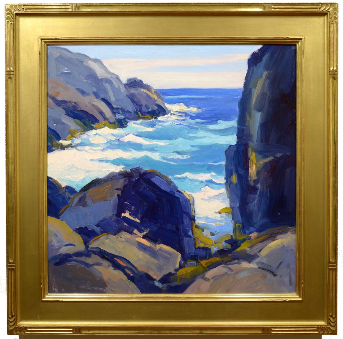 Keith Oehmig Early Morning, Squeaker Cove framed