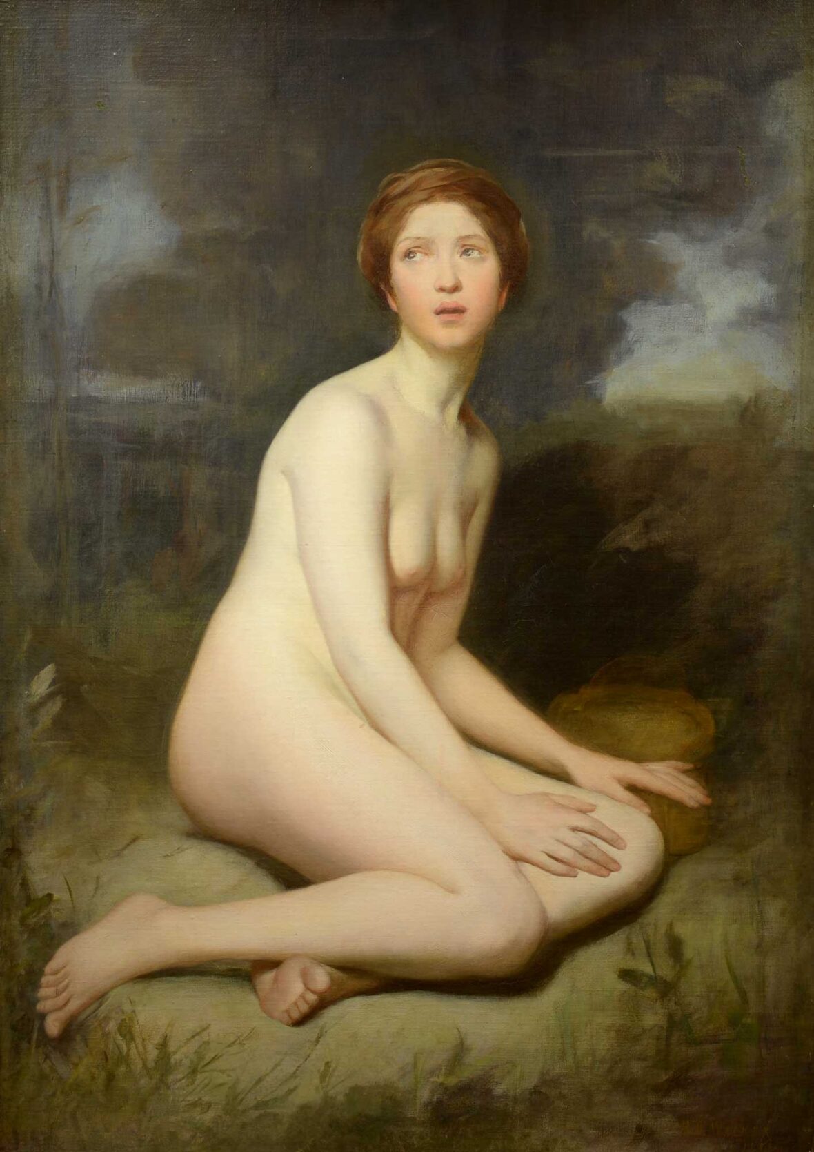 Henry Oliver Walker Nude by the Lake