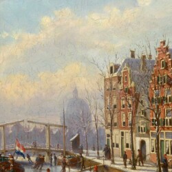 Johannes Frederik Hulk Amsterdam in Winter