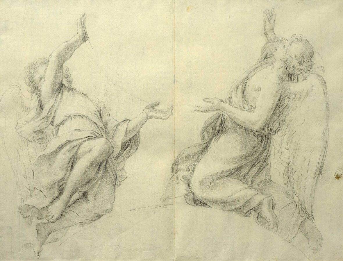 Giacomo Zoboli Study for Cupola, St. Peter's, Rome
