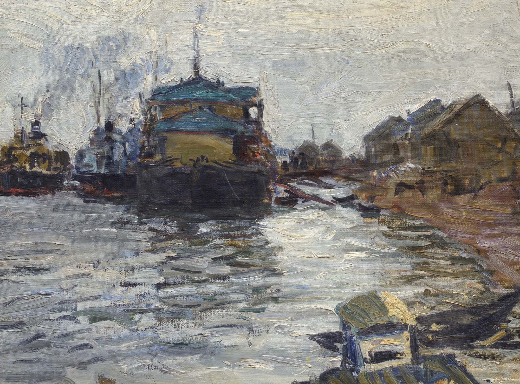 Nikolai Matsedonsky Wharf on the Volga River
