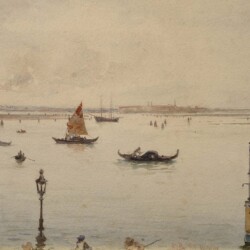 Rudolf Bernt Venetian Lagoon 1899