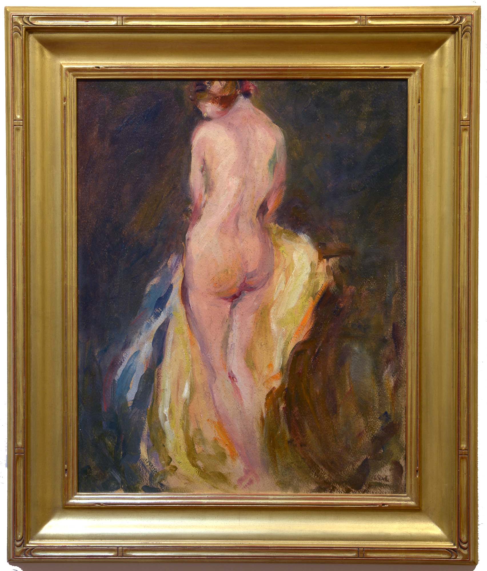American Impressionist Spanish Gown framed