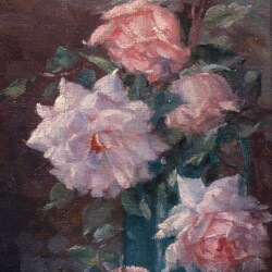 William H. Krippendorf Still Life with Roses