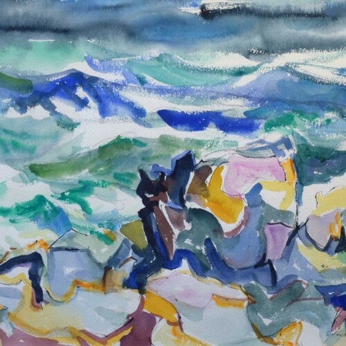 Yolanda Fusco Blue Green Seas